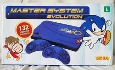 MASTER SYSTEM EVOLUTION - TECTOY BRAZIL SEGA NEW COMPLETE IN BOX W/ 132 GAMES 🔥