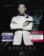 SPECTRE (007 James Bond) Blu-ray+Digital HD Combo Set INCLUDES Exclusive Bon...