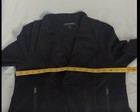 Women’s Banana Republic Black Open-Front Zip Pocket Blazer, Sz M — photo 4