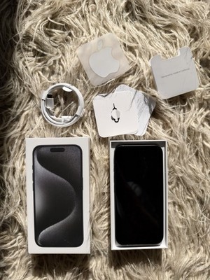 Apple iPhone 15 Pro - 128GB - Titan Schwarz - Ohne Simlock
