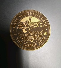 Dave Matthews Band Gorge Ampitheater Commerative Coin
