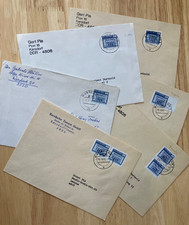 GDR Covers -- Buildings Definitives 50pf -- 100% charity