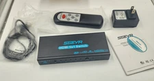 HDMI Switch SGEYR 5x1 HDMI Switcher 5 in 1 Out HDMI Selector 5 Port *open box