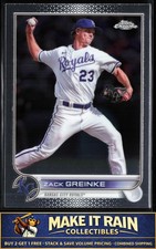 Zack Greinke 2022 Topps Chrome Update #USC109 Kansas City Royals Baseball