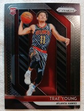 2018-19 Prizm Basketball Trae Young Rookie RC  Base SP Atlanta Hawks Washington 