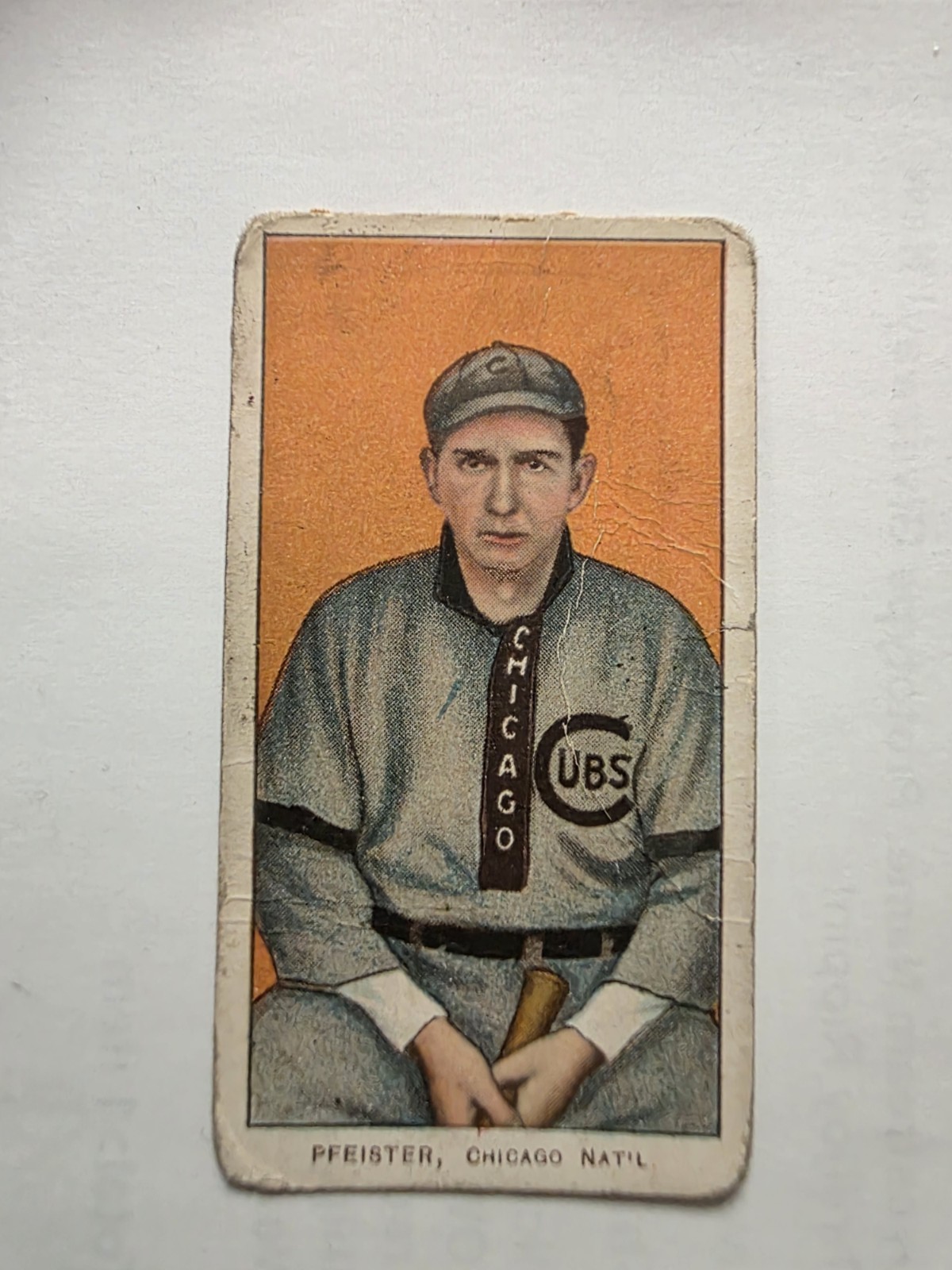 1909-11 T206 Piedmont Jack Pfiester (Seated)
