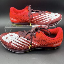 New Balance Racing Track Sprinter Cleats, Men's 12, MXCS7ER2, Orange, NEW