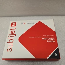 NEW GENUINE SAWGRASS Sublijet HD BLACK 75ml Ink Virtuoso SG800  