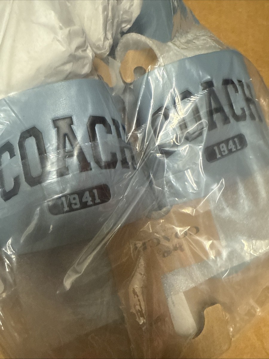 Coach 1941 Men's Varsity Logo Slides 11 D CR896 | eBay
