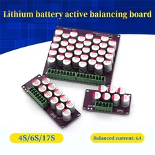 4S, 6S, 17S 6A Active Equalizer Balancer for Li-ion LiFePo4 Battery US