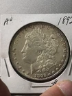 1892 Morgan Silver Dollar $1 90% Silver Philadelphia Business Strike KM#110