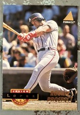 Javy Lopez 1994 Pinnacle Rookie Prospect #239 Atlanta Braves Orioles Red Sox
