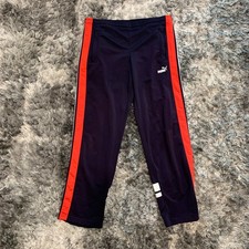 Puma Navy Blue, Red and White Elastic Drawstring Waist Basketball SZ Med
