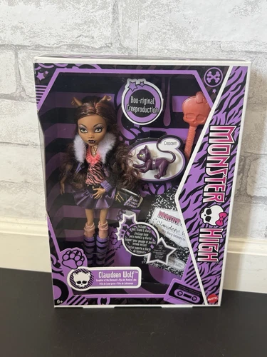 Monster High Clawdeen Wolf Reproduction Doll With Pet 10.5 Inch [New][Sealed]