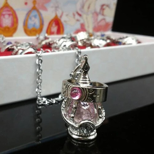 Soul Gem Necklace Crystal Pendant Ring Anime Puella Magi Madoka Magica Cosplay - Picture 17 of 17