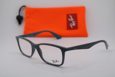 NEW RAY-BAN RB 7047 8101 GREY AUTHENTIC EYEGLASSES 54-17