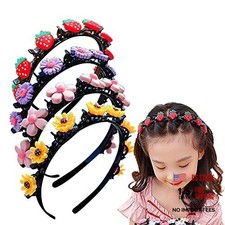 Hairpin, Sweet Princess Hairstyle Hairpin for Girl, Double Layer Headbands 4pcs