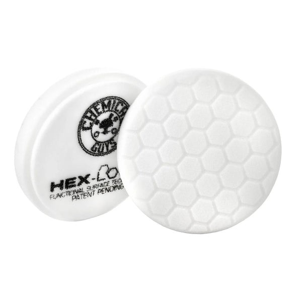 Chemical Guys Hex Logic White Light/Medium Polishing Pad 4""