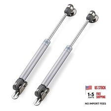 PCS Gas Struts for Cabinet 10 Inch Gas Strut Lift Supports 120N/26 LB 2 Silver