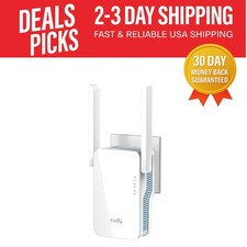 1.2Gbps Dual Band WiFi Extender - 1500 Sq.ft Coverage, Supports 30 Devices