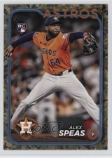 2024 Topps Update Memorial Day Camo 9/25 Alex Speas #US222 1h98
