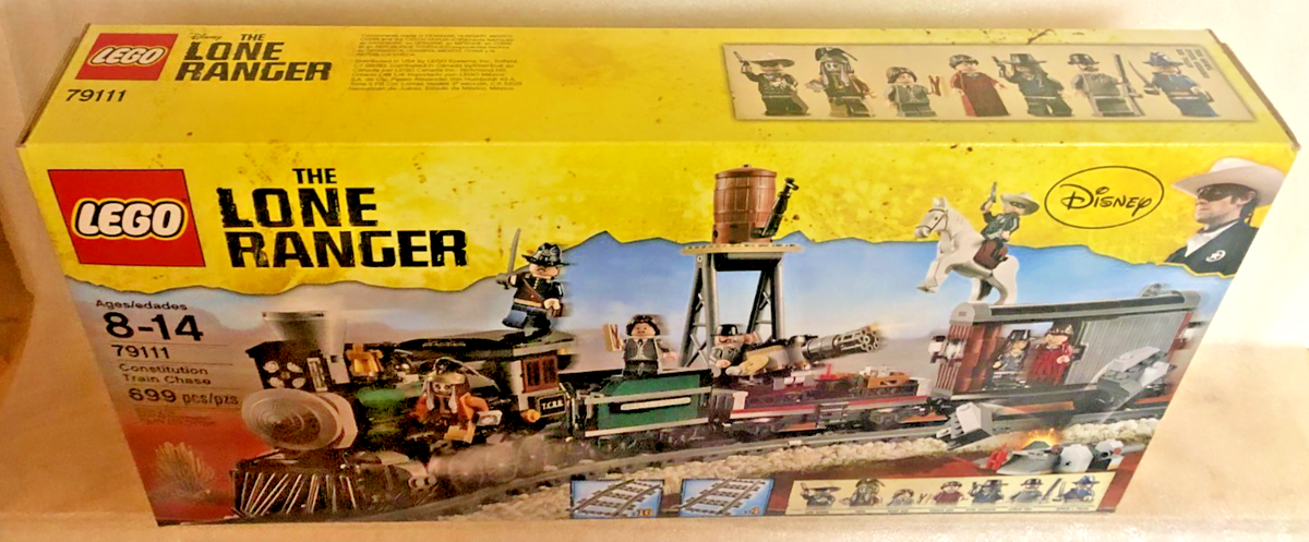 79111 CONSTITUTION TRAIN CHASE Lone Ranger lego set factory sealed