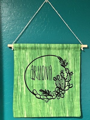 Hanging Fabric Panel Decor