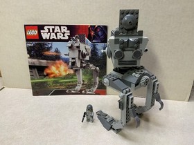 LEGO Star Wars: AT-ST (7657) 100% Complete w Minifigures & Instructions, no Box