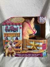 FurReal Cinnamon, My Stylin  Pony Toy, 14-Inch Electronic Pets, 80 Sounds Age 4