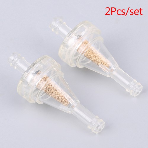 2Pcs 1/4"" 6mm-7mm Oil Inline Petrol Gasoline Gas Fuel Filter Cleaner - Picture 9 of 12