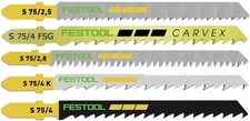 Festool 204275 25pk Jigsaw Wood Blades Assorted Set STS-Sort/25 W