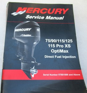 2010 Mercury 75/90/115/125 115 Pro XS OptiMax DFI Service Manual 90