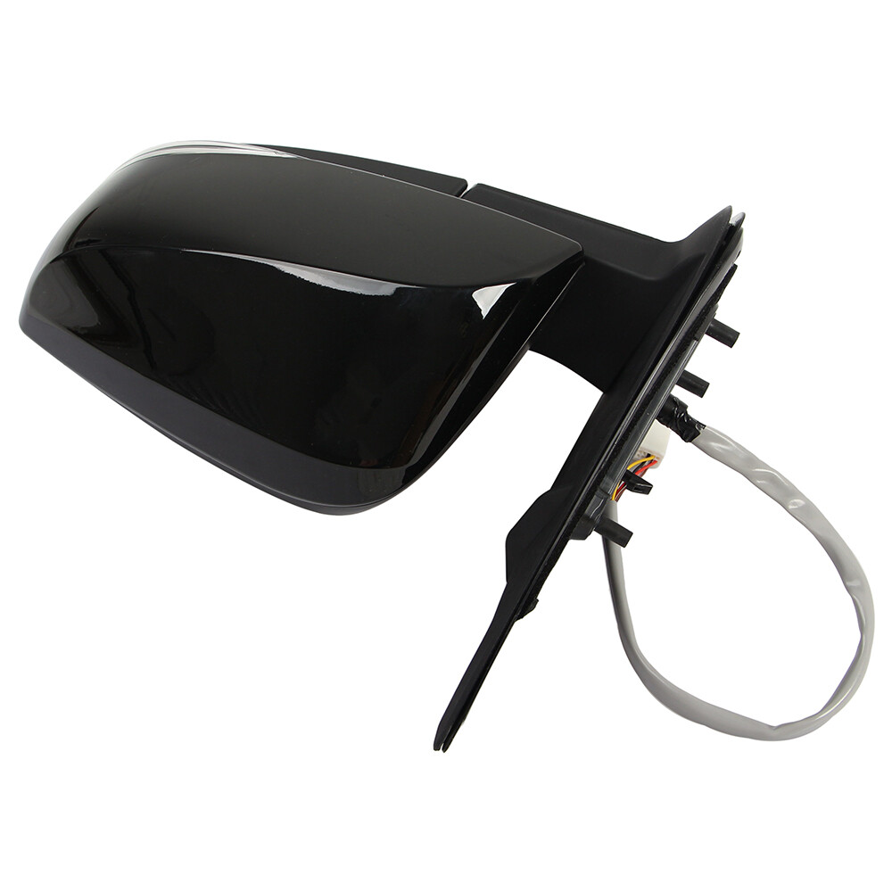 Fit System Driver Side Mirror For Toyota Tacoma, Textured Black W/PTM Cover, W/Turn Signal, Foldaway, W/o Puddle Lamp, W/o Spot Mirror, W/o Blind Spot Detection System, Heated Power (70216T - Foto 6