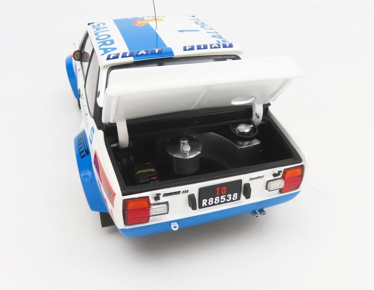 Kyosho Original 1/18 Fiat 131 Abarth 1980 1000 Lake #1