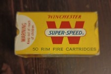 Vintage Winchester Super Speed empty Ammo Box 22 LR Made In Australia 