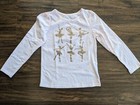 NWOT Size 6X Epic Threads Girl Pink Ballerina Ballet Gold Glitter Top — photo 1