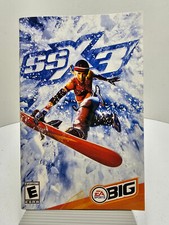 SSX 3 Playstation 2 PS2 Instruction Manual booklet Only