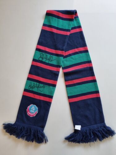 Melbourne Vixens Suncorp Super Netball scarf signed x4 signatures Liz Watson - Picture 1 of 7