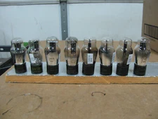 Four 12Z3 and Four 1-V Rectifier Tubes