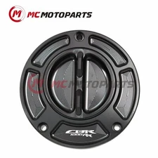 CNC Keyless Gas Fuel Cap + Bolts For Honda CBR1000RR Fireblade CBR500R CB300R