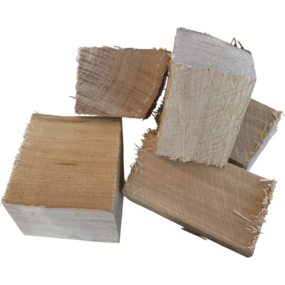 GRILLFACTUM Hickory Chunks 1,5 kg BBQ Holz Smoker Wood Räucherholz Grillholz 
