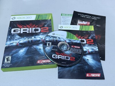 GRID 2 (Microsoft Xbox 360) - Complete CIB, TESTED AND WORKING
