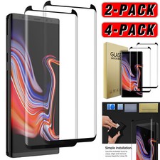 For Samsung Galaxy Note 8 / Note 9 Clear Tempered Glass Screen Protector