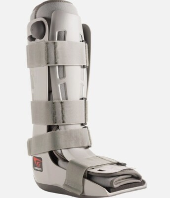 BREG GENESIS FULL SHELL WALKER 3 STRAP TALL MEDIUM SIZE PUMP WALKING BOOT