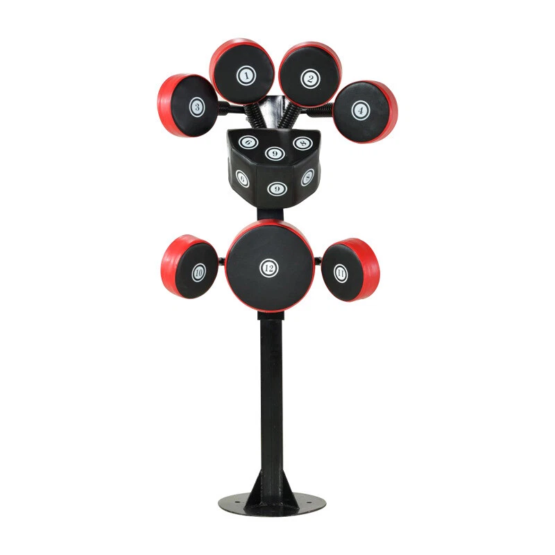 Boxsack Stehend 155-210cm Boxstand Standbox-Trainer Boxmaschine Schlagpolster DE - Bild 3 von 4