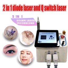 Diode Laser 808nm Painless Hair Removal Nd Yag Pico Laser Tattoo Removal Machine