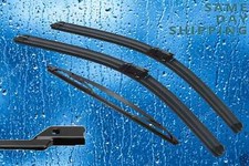 CITROEN C4 HATCHBACK 01/2011 - > FRONT AND REAR WIPER BLADES SET FITS