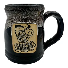 SURLY BREWING Co  COFFEE BENDER Deneen Pottery Mug USA 2015, Hand Thrown