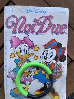 Noi Due N.2 Mickey Mouse Suppl. a Mega Almanac Year 1991 Incelophanate With Gadgets