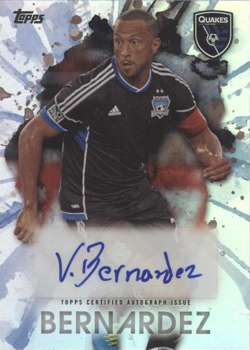 2014 Topps MLS - Maestros Autographs Victor Bernardez #MA-VB (AU) for ...